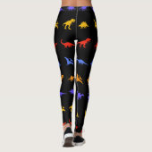 Dinosaurier leggings (Rückseite)