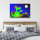 Dinosaurier Leinwanddruck (Insitu (Schlafzimmer))