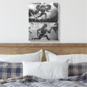 Dinosaurier Leinwanddruck (Insitu (Schlafzimmer))