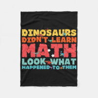 Dinosaurier lernten keine Mathematik Lustige Mathe