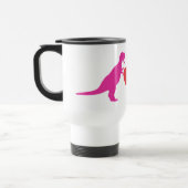 Dinosaurier-Liebe ist Liebe Reisebecher (Links)