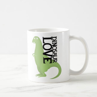 Dinosaurier-Liebe Kaffeetasse