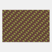 Dinosaurier Liebe Wrapping Paper Flat Sheet Set 3 Geschenkpapier Set (Vorderseite 3)