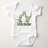 Dinosaurier Little Brother Baby Strampler (Vorderseite)