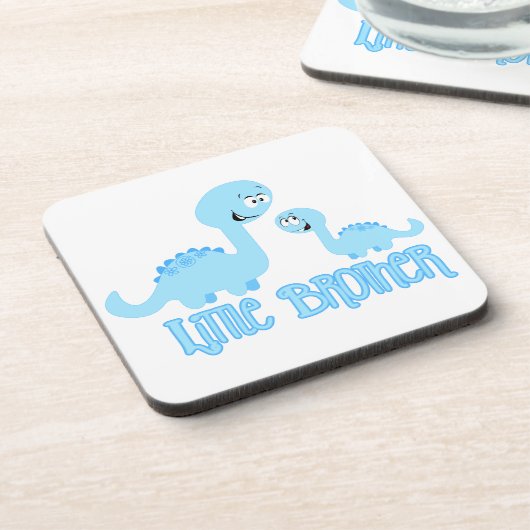 Dinosaurier Little Brother Untersetzer (Linke Seite)