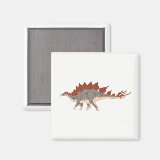 Dinosaurier Magnet (Vorderseite/Rückseite)