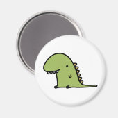 Dinosaurier Magnet (Vorderseite/Rückseite)