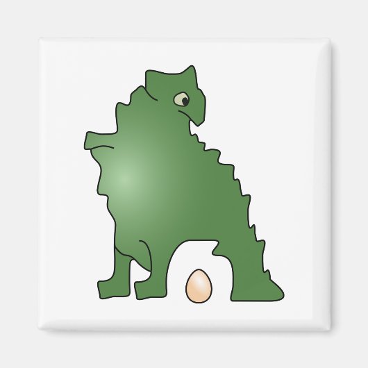 Dinosaurier Magnet (Vorne)