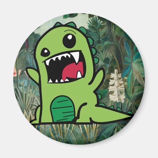 Dinosaurier Magnet (Vorne)