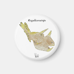 Dinosaurier-Magnet Regaliceratops Greg Paul Magnet