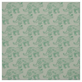 Dinosaurier, Mandalala-Dinosaurier Stoff (Muster)