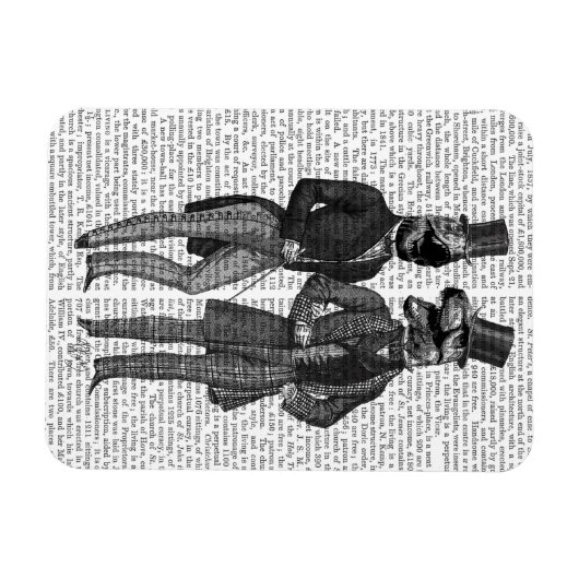 Dinosaurier Men Lads Night Out Magnet (Horizontal)