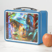 Dinosaurier Metall Brotdose (Beispiel)