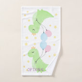 Dinosaurier mit Balloons Badhandtuch Set (Handtuch)