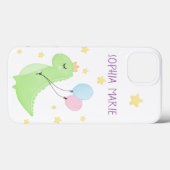 Dinosaurier mit Balloons Case-Mate iPhone Hülle (Rückseite (Horizontal))