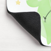 Dinosaurier mit Balloons Mousepad (Ecke)