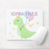 Dinosaurier mit Balloons Mousepad (Mit Mouse)