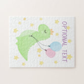 Dinosaurier mit Balloons Puzzle (Horizontal)