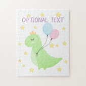 Dinosaurier mit Balloons Puzzle (Vertikal)