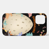 Dinosaurier mit Dinosauriern und Dino-Eiern Case-Mate iPhone Hülle (Rückseite (Horizontal))