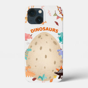Dinosaurier mit Dinosauriern und Dino-Eiern Case-Mate iPhone Hülle
