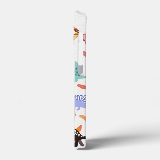 Dinosaurier mit Dinosauriern und Dino-Eiern Case-Mate iPhone Hülle (Rückseite / Links)