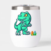 Dinosaurier mit Eiern (Vorderseite)
