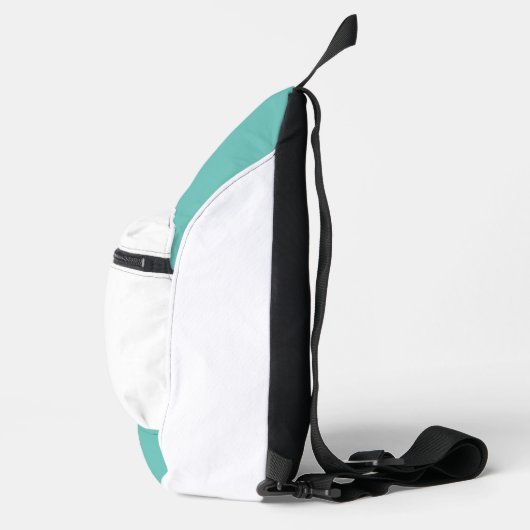 Dinosaurier mit Eiern Crossbody Bag (Rechts)