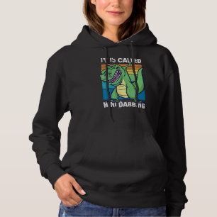 Dinosaurier mit Kurzen Armen Es heißt Mini Dabbing Hoodie