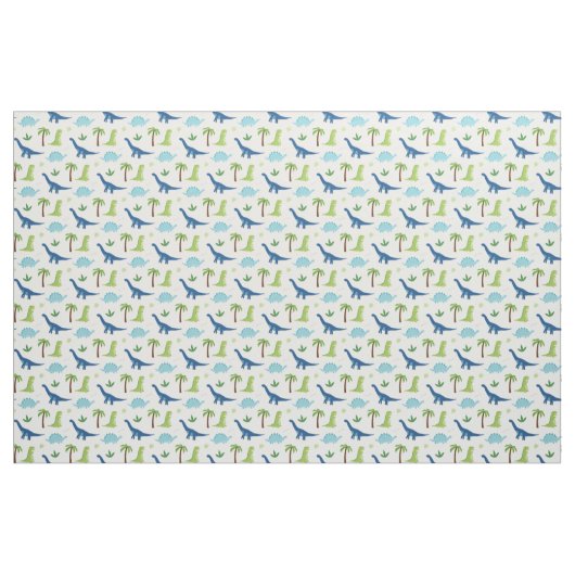 Dinosaurier mit T-Rex, Brachiosaurus, Stegosaurus Stoff (Yard (91,4 cm))