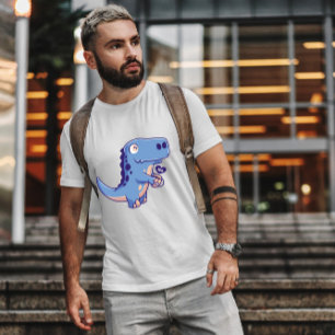 Dinosaurier mit Tee