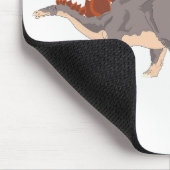 Dinosaurier Mousepad (Ecke)