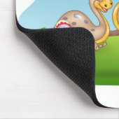 Dinosaurier Mousepad (Ecke)