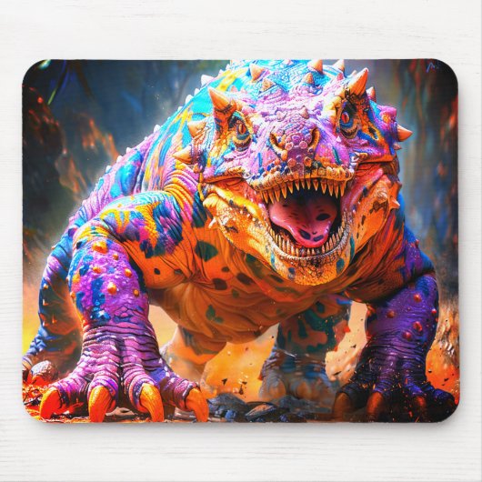 Dinosaurier Mousepad (Vorne)