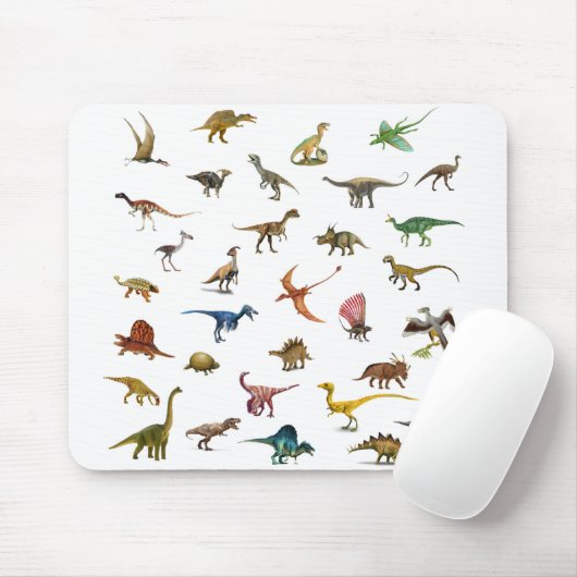 Dinosaurier Mousepad (Mit Mouse)