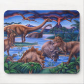Dinosaurier mousepad (Vorne)