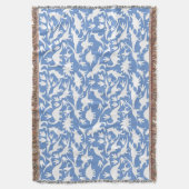 Dinosaurier Muster 01 w. LBlue BG Decke (Vorderseite Vertikal)