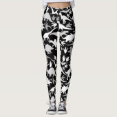 Dinosaurier-Muster 01A Leggings (Vorderseite)