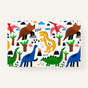 Dinosaurier-Muster Ausweis