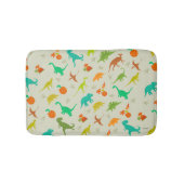 Dinosaurier-Muster Badematte (Vorderseite)