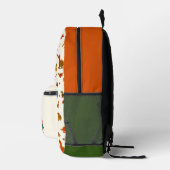 Dinosaurier-Muster Bedruckter Rucksack (Rechts)