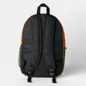 Dinosaurier-Muster Bedruckter Rucksack (Rückseite)
