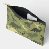 Dinosaurier-Muster, Dinosaurier-Silhouette, grüner Zubehörtasche