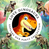 Dinosaurier Muster für Sie große Geschenktasche Geschenktüte