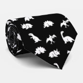 Dinosaurier-Muster Krawatte (Gerollt)