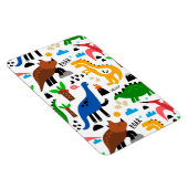 Dinosaurier-Muster Magnet (Rechte Seite)