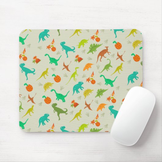 Dinosaurier-Muster Mousepad (Mit Mouse)