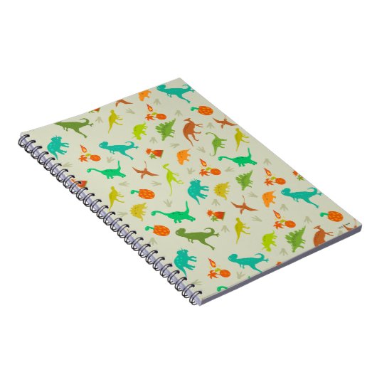 Dinosaurier-Muster Notizblock (Rechte Seite)