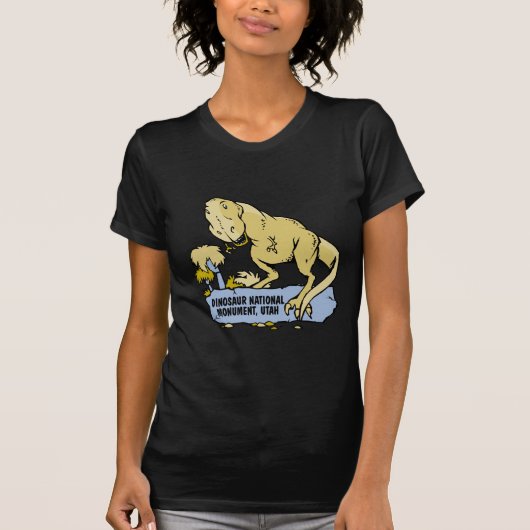 Dinosaurier-nationales Monument T-Shirt (Vorderseite)