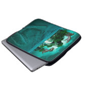 Dinosaurier: Neopren-Laptop-Hülse Laptopschutzhülle (Vorne Knopf)